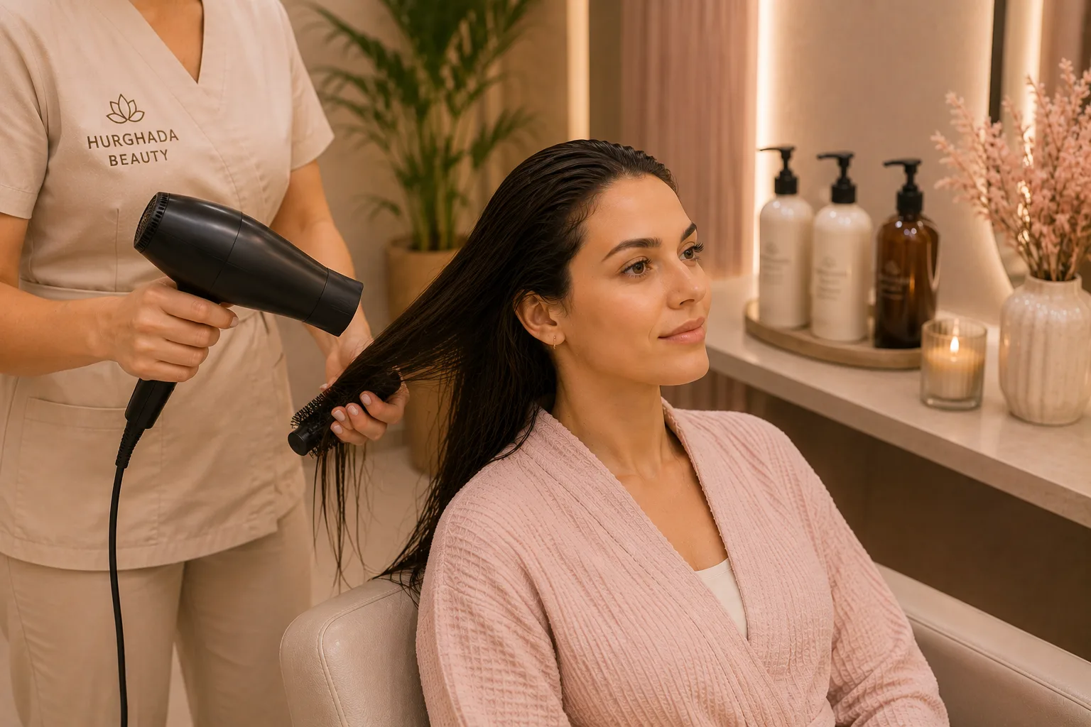 Hair Styling in Hurghada