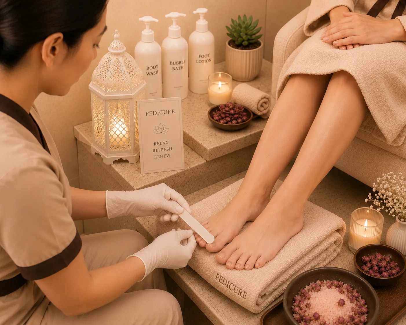 Classic Pedicure in Hurghada
